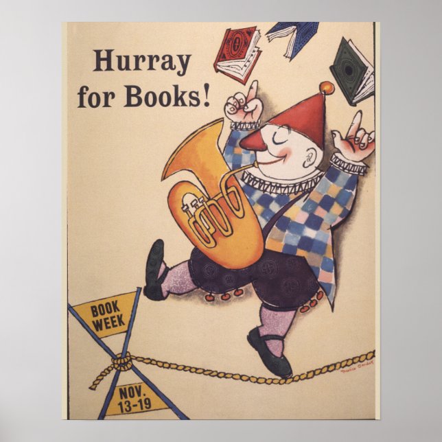 1960 Children's Book Week Poster (Front)