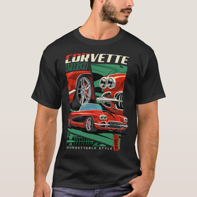 1960 Corvette Classic T-Shirt (Front)