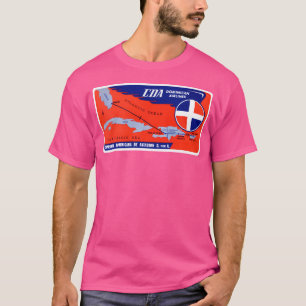 1960 Dominicana Airlines T-Shirt
