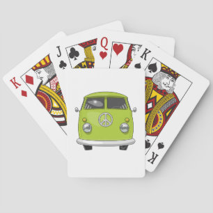 1960 Hippie Van Playing Cards