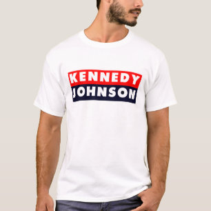 1960 Kennedy Johnson Bumper Sticker T-Shirt