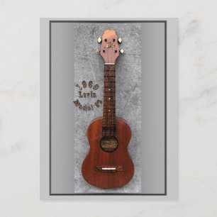 1960 Levin Ukulele Postcard