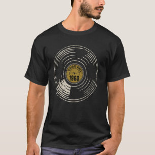 1960 Retro Birthday Anniversary Vintage Style Reco T-Shirt