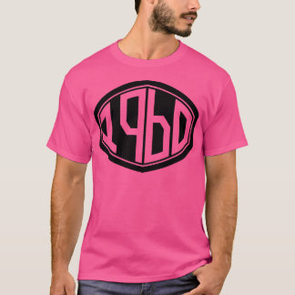 1960 Retro Hipster Birthday T-Shirt
