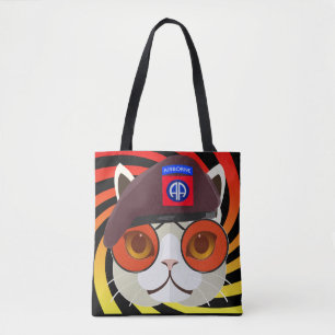 1960’s Era 82nd Airborne Kitty Kat! Tote Bag