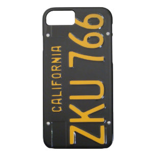 1960's CA License Plate iPhone 7 case