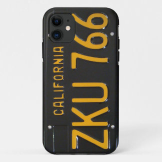 1960's CA License Plate iPhone Case