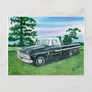 1960's Chevrolet Truck Postcard