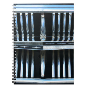 1960's Classic Mercury Grill Spiral Notebook