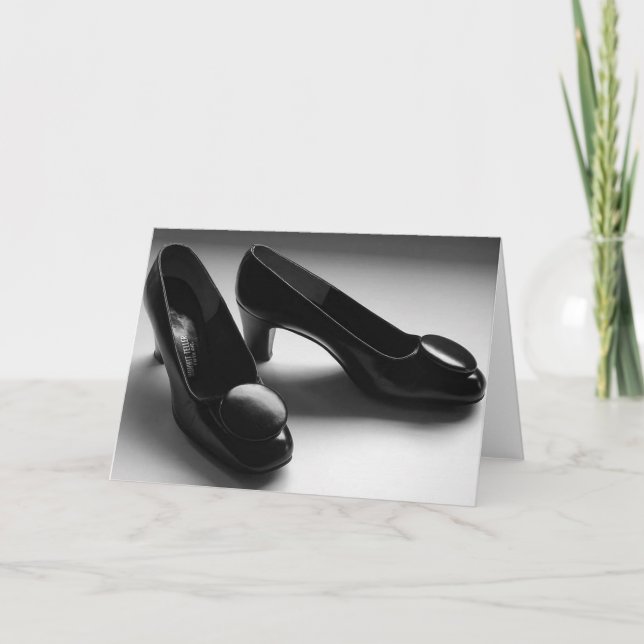 1960's Herbert Levine Heels Greeting or Note Card (Front)