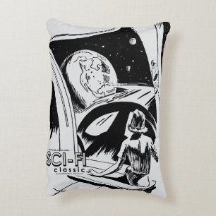1960's SCI-FI Classic Pillow