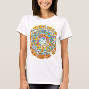 1960s vintage floral flower pattern T-Shirt