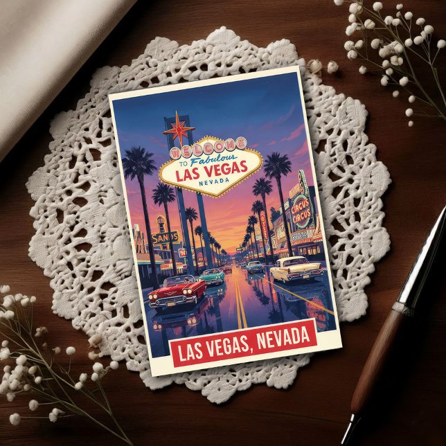 1960s Vintage Las Vegas Travel  Postcard (Creator Uploaded)
