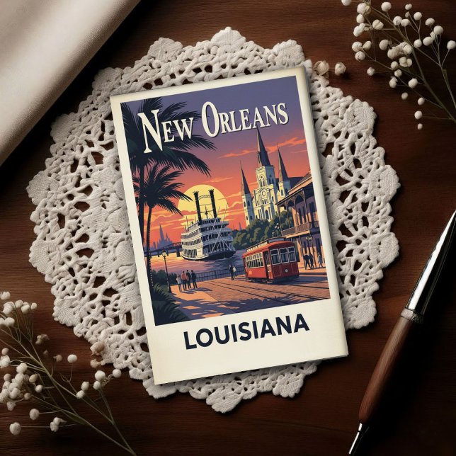 1960s Vintage New Orleans Postcard (Creator Uploaded)