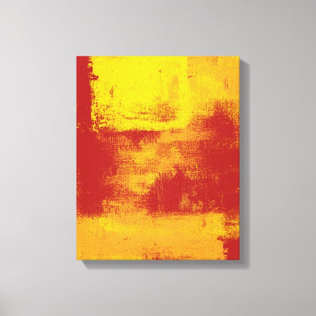 1961 Abstract Canvas Print (Front)
