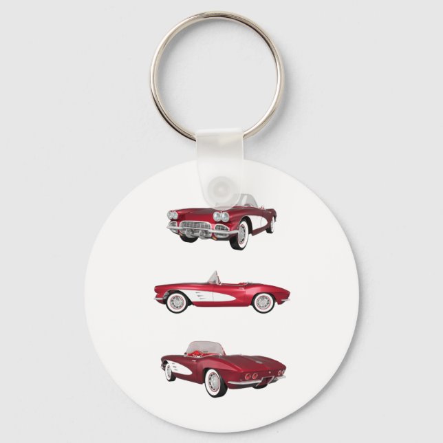 1961 Corvette C1: Key Ring (Front)