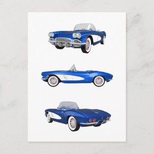 1961 Corvette C1: Postcard