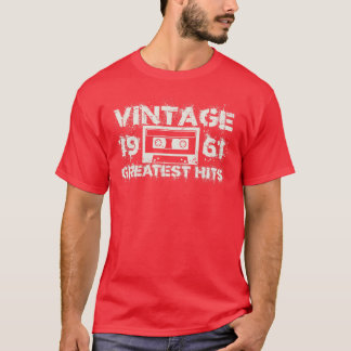 1961 Greatest Hits Vintage White T-Shirt