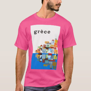 1961 Greece Travel Poster T-Shirt