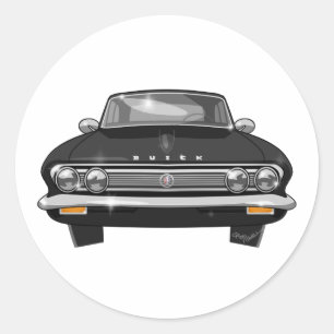 1962 Buick Special Classic Round Sticker