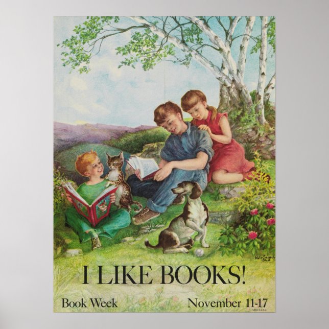 1962 Children's Book Week Poster (Front)