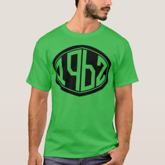 1962 Retro Hipster Birthday T-Shirt