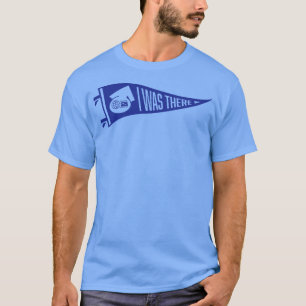 1962 Seattle Worlds Fair I Was There Pennant Blue T-Shirt