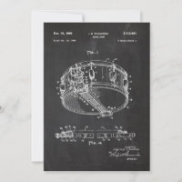 1962 Snare Drum - Patent Draw