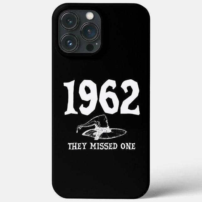 1962 They Missed One Salem Witch Halloween  Case-Mate iPhone Case (Back)