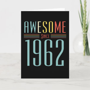 1962 Vintage Birthday Card
