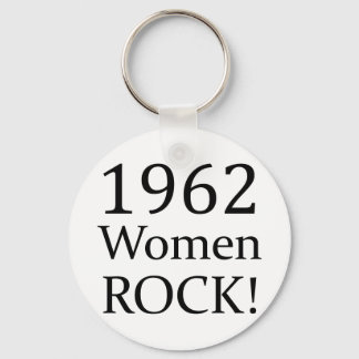1962 Women Rock Key Ring