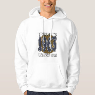 1963 anniversary tribute hoodie