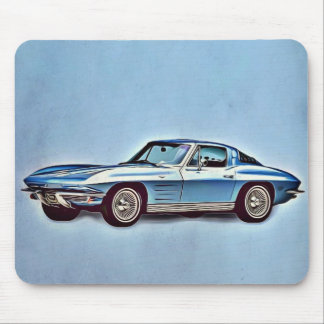 1963 Chevrolet Corvette Sting Ray Coupe Mouse Pad