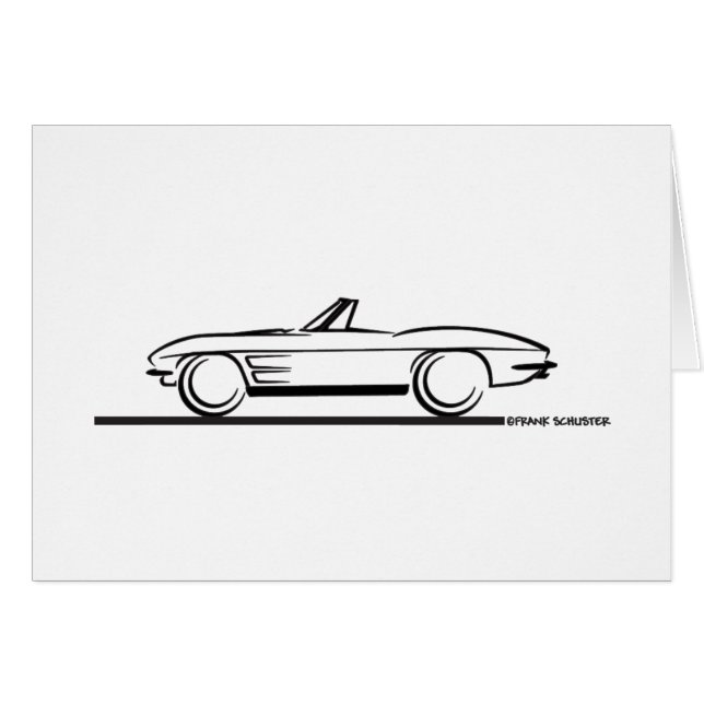 1963 Corvette Convertible (Front Horizontal)
