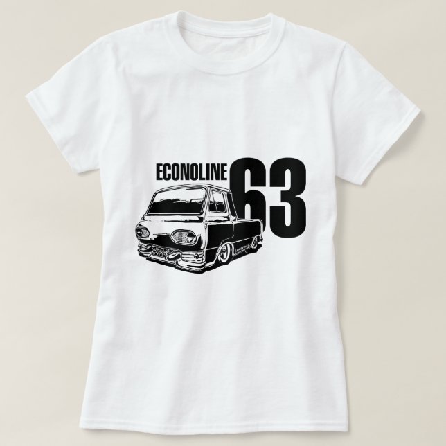 1963 Econoline truck T-Shirt (Design Front)