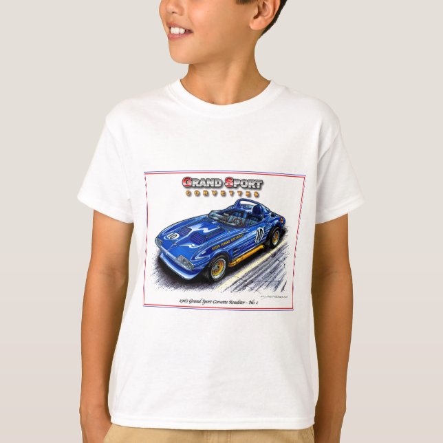 1963 Grand Sport Corvette Penske Roadster T-Shirt (Front)