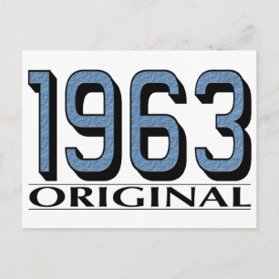 1963 Original Postcard