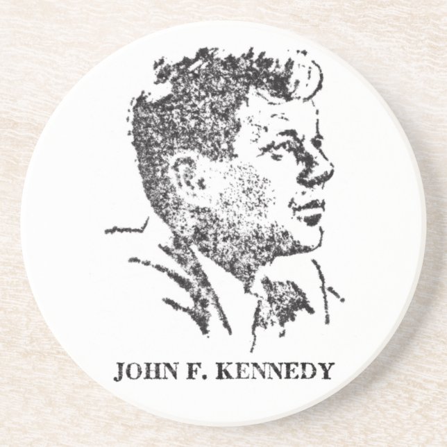 1963 profile of John F. Kennedy Coaster (Front)