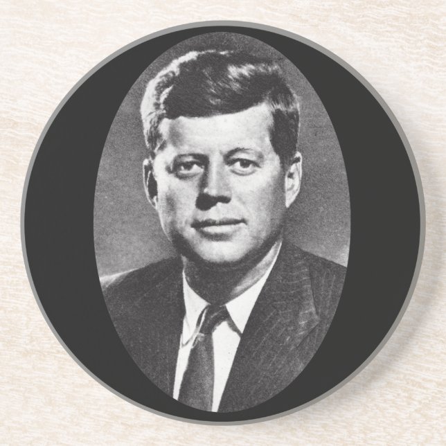 1963 profile of John F. Kennedy Coaster (Front)