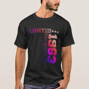 1963 Retro 1963 Vintage 1963 Limited Edition T-Shirt