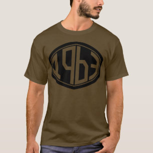 1963 Retro Hipster Birthday T-Shirt