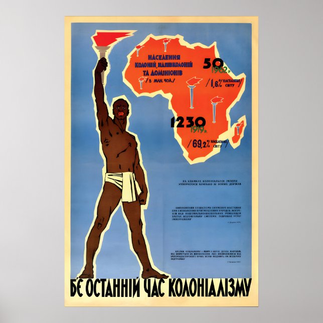 1963 Soviet Anti-Imperialist Poster -The last (Front)