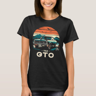 1964 64 GTO Classic Car Old School Muscle Vintage  T-Shirt