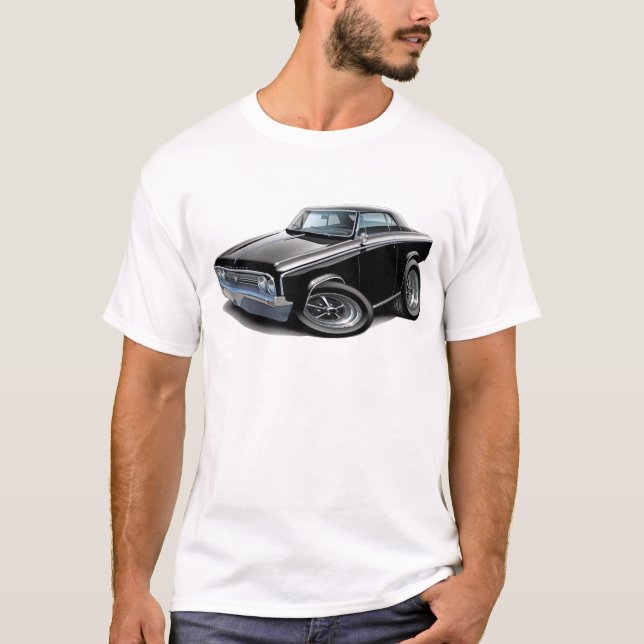 1964-65 Cutlass Black Car T-Shirt (Front)