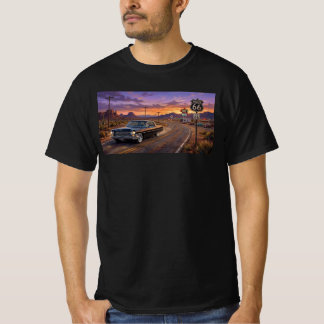 1964 Cadillac On Route 66 T-Shirt