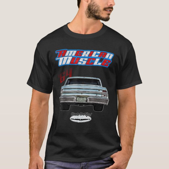 1964 Chevelle Muscle Car SS454 SS427 SS396 Hotrod  T-Shirt (Front)