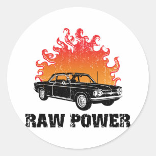 1964 Chevrolet Corvair Classic Round Sticker