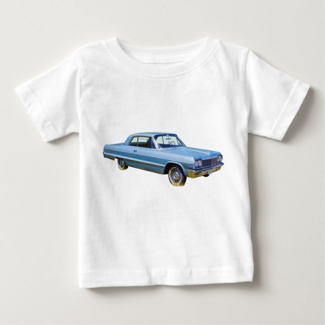 1964 Chevrolet Impala Antique Car Baby T-Shirt (Front)