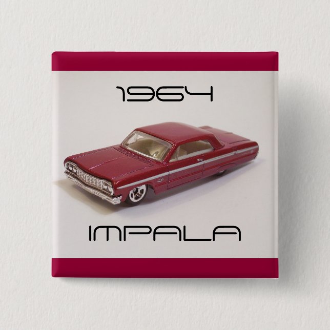 1964 Impala 15 Cm Square Badge (Front)