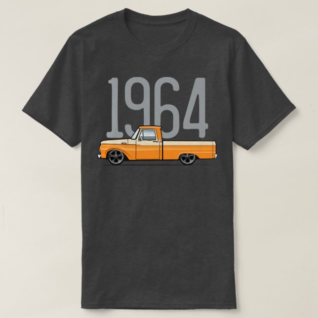 1964 Orange and Tan T-Shirt (Design Front)